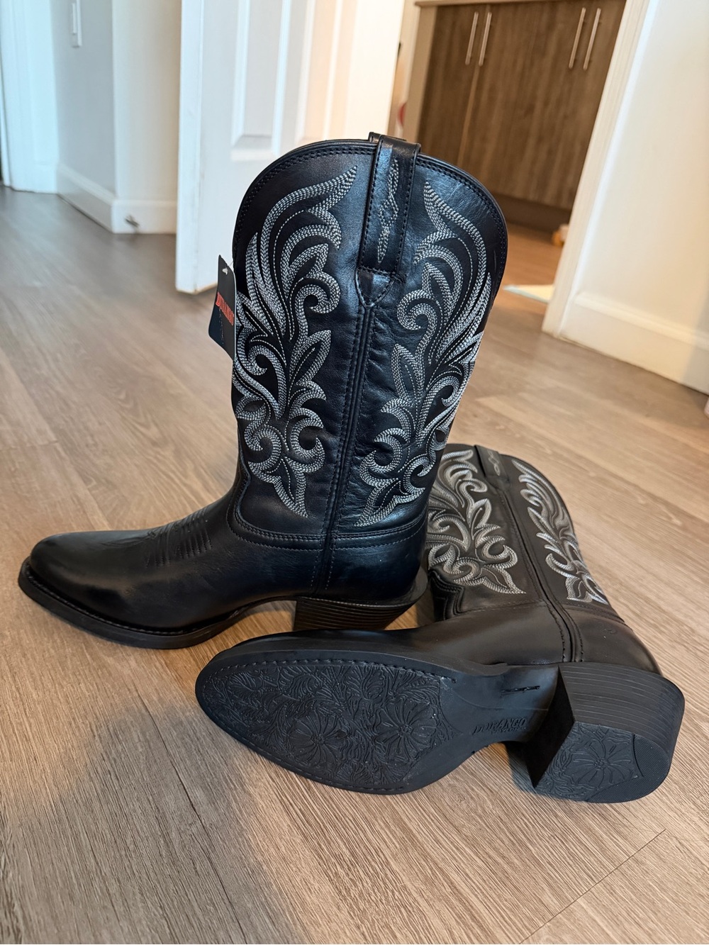 NWT Durango Black Western Boots